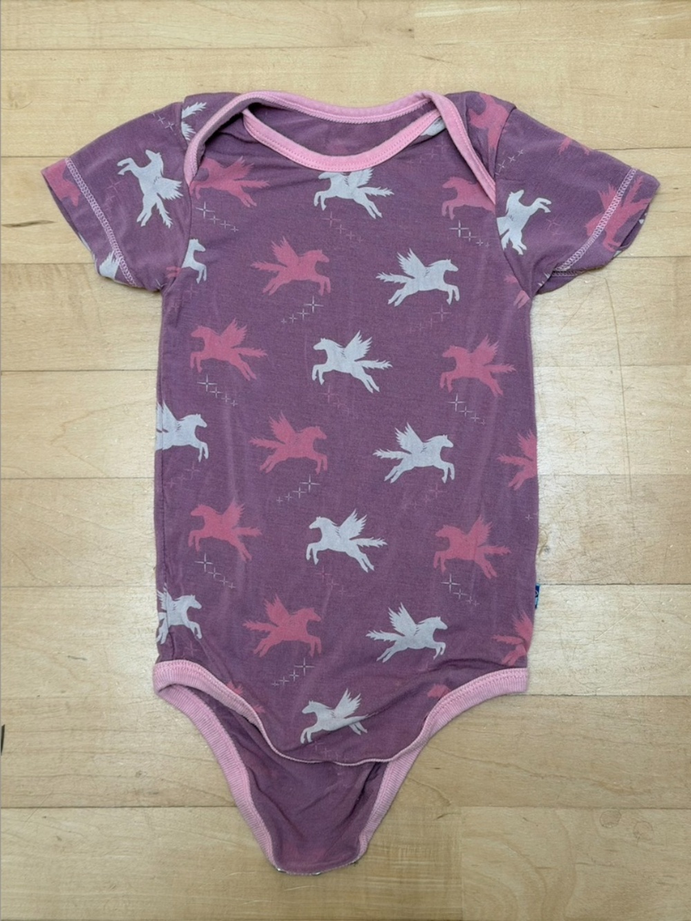 Kickee Pants Unicorn/ Horse Onesie with RufflesSize 12-18M